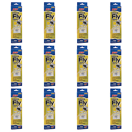 PIC® Window Fly Traps, 48-Pack