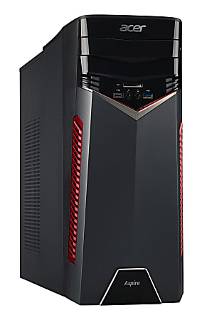 Acer Aspire GX 785 Desktop Computer Core i5 i5 7400 8 GB RAM 2 TB