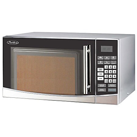 Commercial Chef 1.1 Cu. Ft. 1000W Countertop Microwave Oven White - Office  Depot