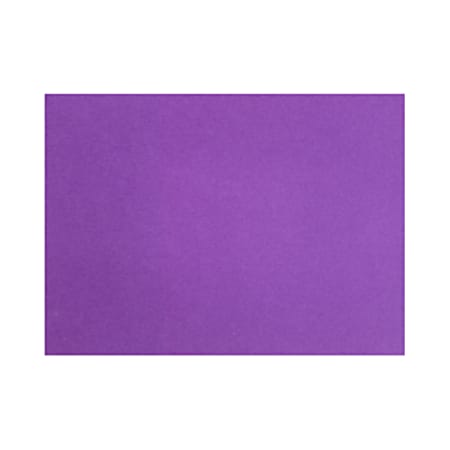 LUX Flat Cards, A6, 4 5/8" x 6 1/4", Purple Power, Pack Of 250