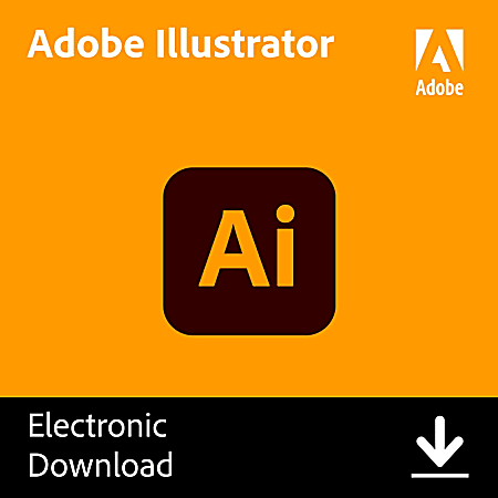Adobe Illustrator 2025, 1 YR Subscription, Mac &amp; Windows, Download