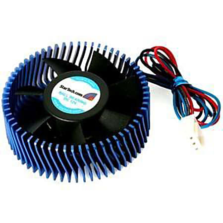 StarTech.com Aluminum Universal VGA Cooler Fan w/ Heatsink and TX3 Connector - 4500rpm