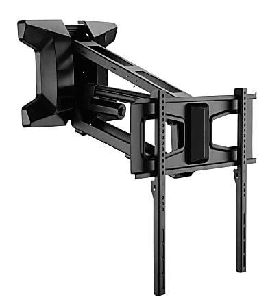 Mount-It! MI-386 Motorized Fireplace TV Wall Mount For Screens 30 To 70", 71"H x 13"W x 18"D, Black