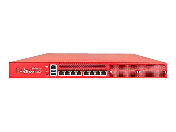 WatchGuard Firebox M4600 High Availability - Security appliance - 8 ports - GigE - rack-mountable