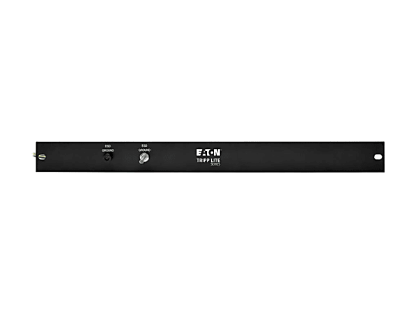 Eaton Tripp Lite Series Rack Enclosure/Open Frame Server Cabinet ESD Grounding Panel 1U - Grounding kit - 1U - 19"