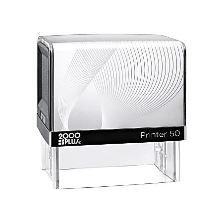 Custom 2000 PLUS® Self-Inking Stamp, P50, 1-1/16" x 2-5/8" Impression