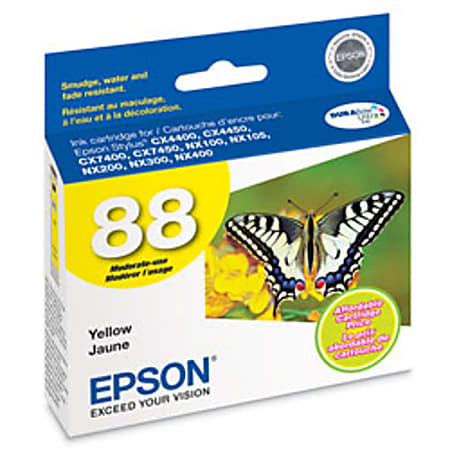Epson® 88, (T088420) DuraBrite® Yellow Ink Cartridge