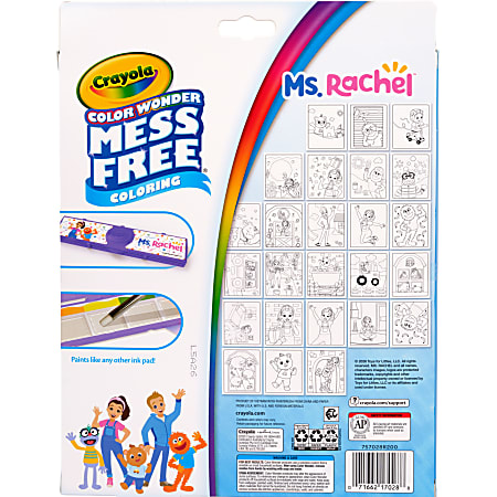 Crayola Color Wonder Paint Create Ms. Rachel - Office Depot