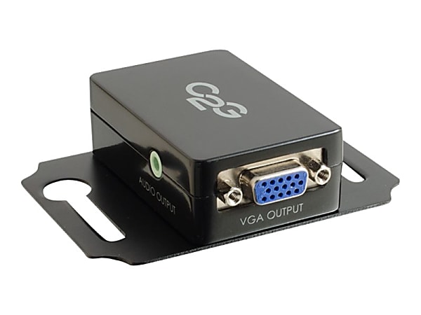 C2G Pro HDMI to VGA Converter - HDMI to VGA Adapter - Video converter - HDMI - VGA - black