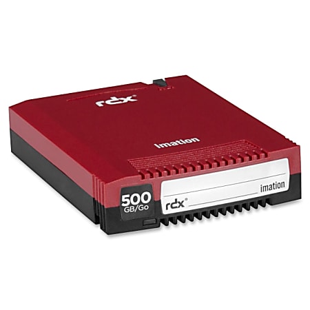 Imation RDX 500 GB RDX Technology Hard Drive Cartridge Office Depot