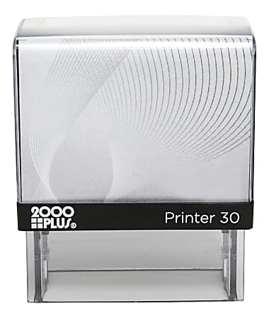 Custom 2000 PLUS® Self-Inking Stamp, P30, 11/16" x 1-13/16" Impression