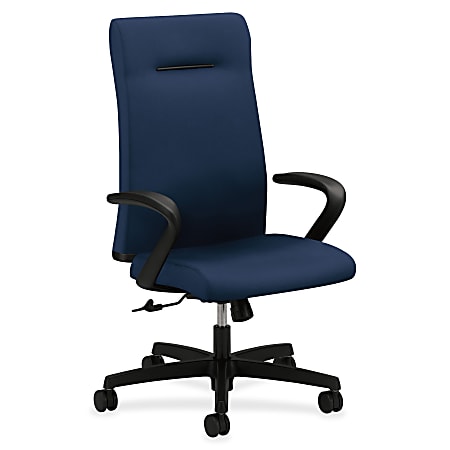 HON® Ignition Executive Ergonomic High-Back Chair, Navy