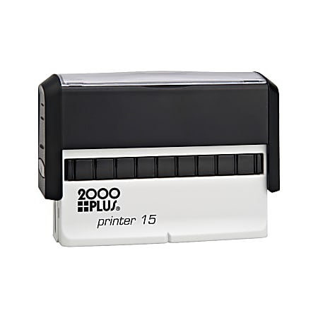 Custom 2000 PLUS® Self-Inking Signature Stamp, P15, 3/8" x 2-11/16" Impression