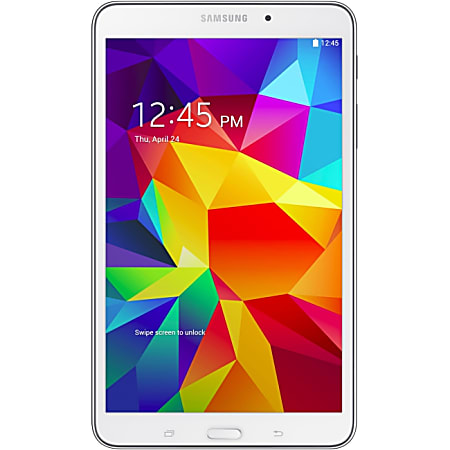 Samsung Galaxy Tab 4 SM-T337 16 GB Tablet - 8" - Wireless LAN - T-Mobile - 4G Quad-core (4 Core) 1.20 GHz - White