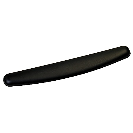 3M Compact Gel Keyboards Wrist Rest With Antimicrobial Protection 18 Wide  Black - Office Depot