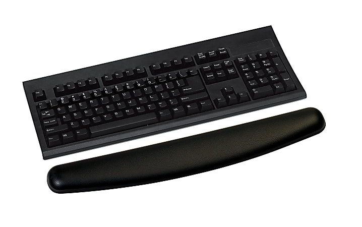 3M Compact Gel Keyboards Wrist Rest With Antimicrobial Protection