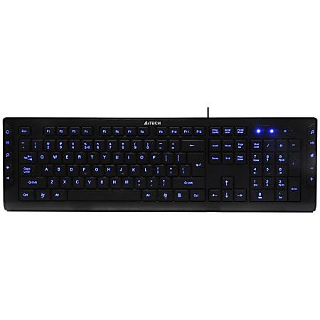 A4Tech K-600L LED Illuminated Ulta Slim Keyboard