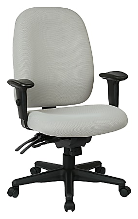 WorkPro® 2000 Series Multifunction Fabric High-Back Chair, Gray/Black