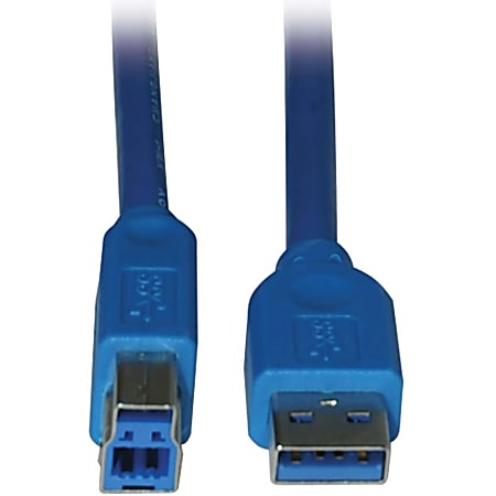 Tripp Lite U322-015 SuperSpeed USB 3.0 Cable, 15', Blue