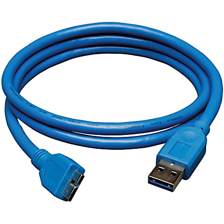 Tripp Lite U326-003 USB-A to Micro-B Super Speed USB 3.0 Cable, 3ft