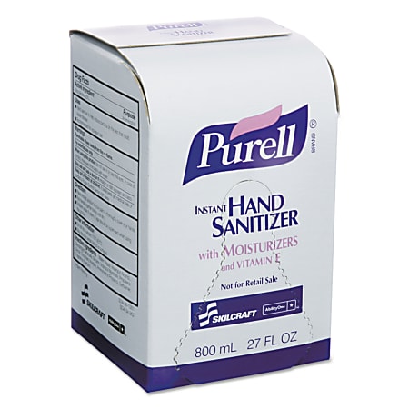 SKILCRAFT® Purell® Instant Hand Sanitizers, Citrus Scent, 27