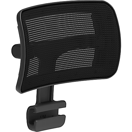 HON 4-Way Stretch Mesh Headrest - Black - 1 Each