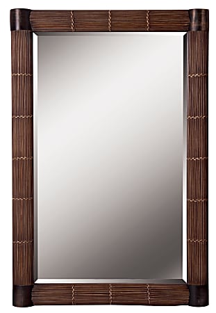 Kenroy Home Wall Mirror, Bundle, 42"H x 28"W x 2"D, Natural