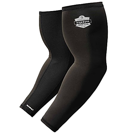 Ergodyne Chill-Its® 6690 Cooling Arm Sleeve, Medium, Black