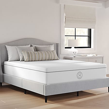 Martha Stewart SleepComplete 12 Inch Firm Hybrid Pocket Spring and Foam Dual Action Cooling Mattress, Queen - CLMODE12Q