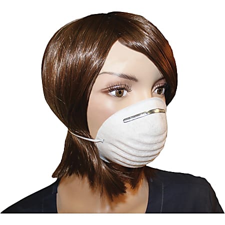 ProGuard Disposable Nontoxic Dust Mask - Pollen, Dust, Grass Protection - Polypropylene - White - Disposable, Elastic Band - 12 / Carton ProGuard Disposable Nontoxic Dust Mask - Pollen, Dust, Grass Protection - Polypropylene - White - Disposable, Elastic Band - 12 / Carton