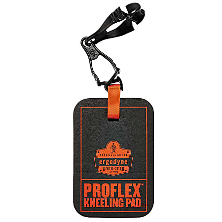 Ergodyne ProFlex Kneeling Pad, With Handle/Carabiner, 1"H x