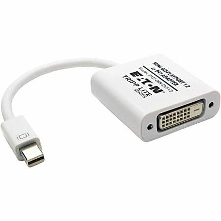Eaton Tripp Lite Series Keyspan Mini DisplayPort 1.2 to DVI Active Adapter Converter (Mini-DP Male to DVI Female),  - P13706NDVIV2