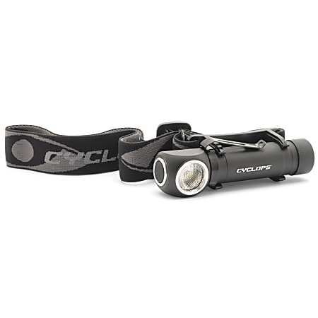 Cyclops Hades 10W 1,000-Lumen Rechargeable LED Headlamp, Black