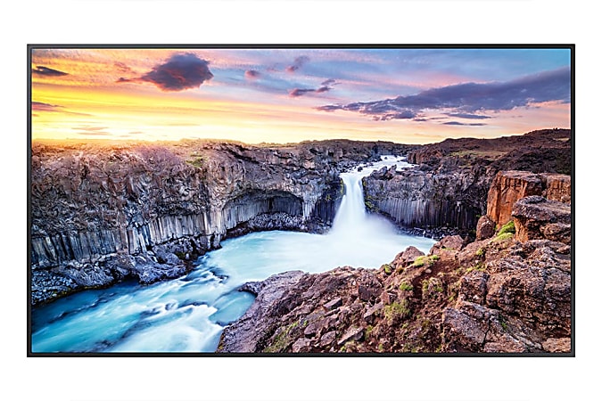 Samsung QET Series QE85T 85" 4K UHD Digital Display, Black