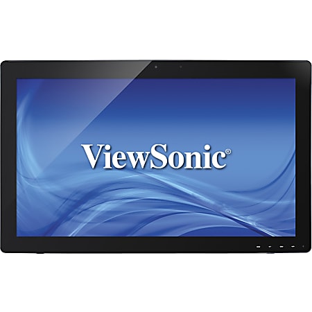 Viewsonic TD2740 27" LCD Touchscreen Monitor - 16:9 - 12 ms - Projected Capacitive - Multi-touch Screen - 1920 x 1080 - Full HD - Adjustable Display Angle - 3,000:1 - 260 Nit - LED Backlight - Speakers - Webcam