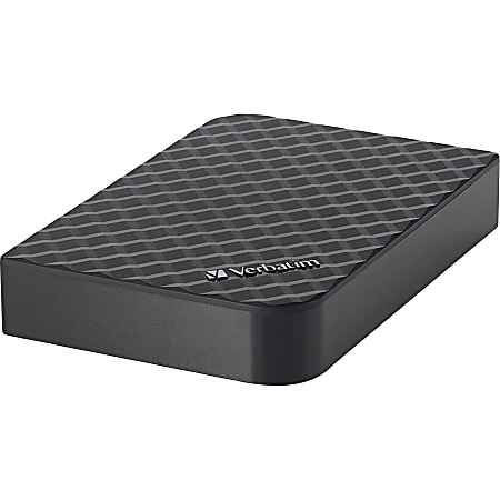 Verbatim® Store 'n' Save 3TB External Hard Drive, USB 3.0, S8529909, Black