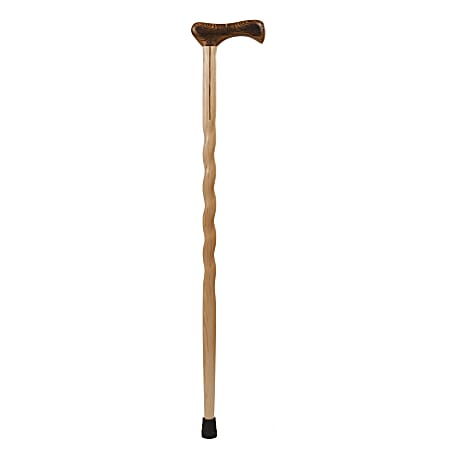 Brazos Walking Sticks™ Twisted Maple Walking Cane With Bocote Handle, 40"