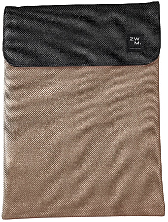 Zero Waste Movement Jute Laptop Sleeve for 13"-14" Laptops, Brown, AEN100045