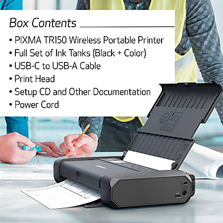 Imprimante portable sans fil Canon PIXMA TR150 