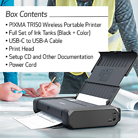 Canon PIXUS TR150 ポータブルプリンター Canon PIXUS TR150 ポータブルプリンター Canon Support for