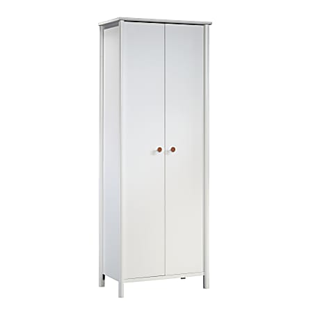 Sauder Select 28 W 2 Door Elevated Storage Cabinet White Office Depot