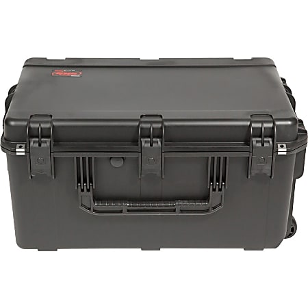 SKB Cases iSeries Large Protective Case With Cubed Foam And Wheels, 29" x 18" x 14", Black