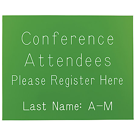 Custom Create Your Own Engraved Plastic Wall Sign & Name Plate, Square Or Round Corner, 6" x 8"