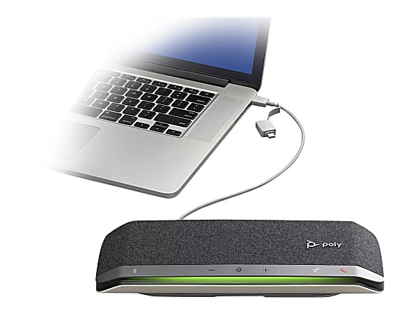 Poly Sync 40 for Microsoft Teams - Smart speakerphone - Bluetooth - wireless, wired - USB - Certified for Microsoft Teams