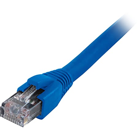 Comprehensive Cat5e Snagless Patch Cables 7ft (10 Pack Blue - 7 ft Category 5e Network Cable for Network Device - First End: 1 x RJ-45 Male Network - Second End: 1 x RJ-45 Male Network - 24 AWG - Blue - 10 Pack