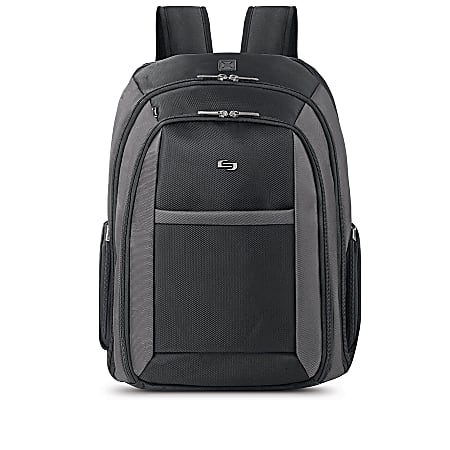 Solo® CheckFast?Laptop Backpack, Black