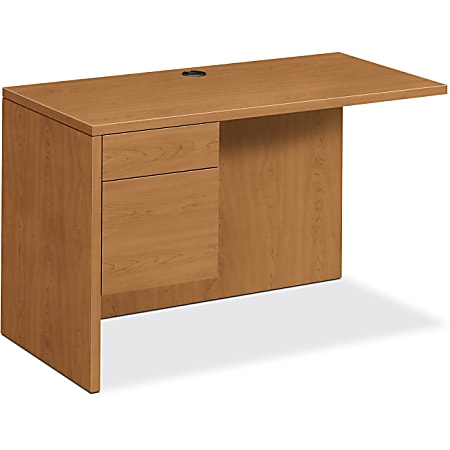 HON® 10500 48"W Left Desk Return, Harvest Cherry