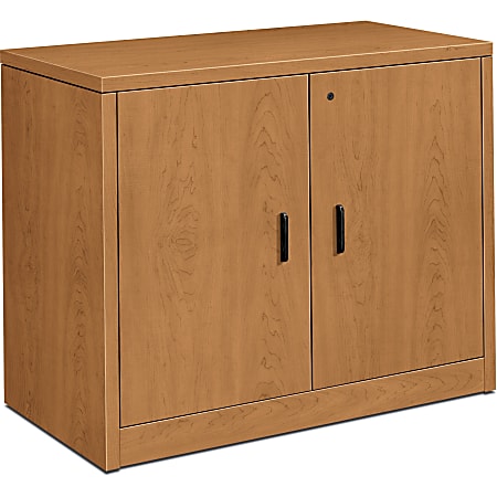 HON® 10500 Series Storage Cabinet, Harvest Cherry