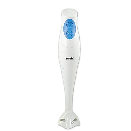 Better Chef 2-Speed Immersion Hand Blender, White