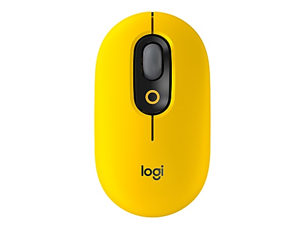Logitech POP Mouse, Wireless Mouse with Customizable Emojis, SilentTouch Technology, Precision/Speed Scroll, Blast - 910006543